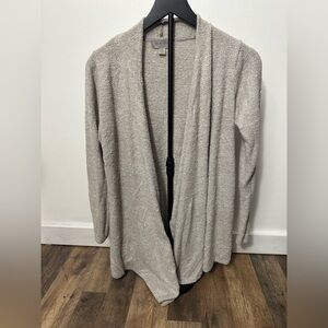 Barefoot Dreams Cream Open-Front Cardigan